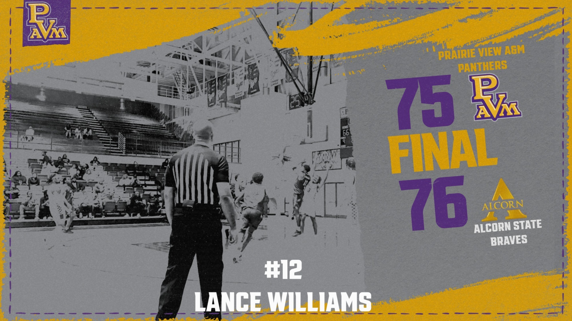 Lance Williams vs Alcorn