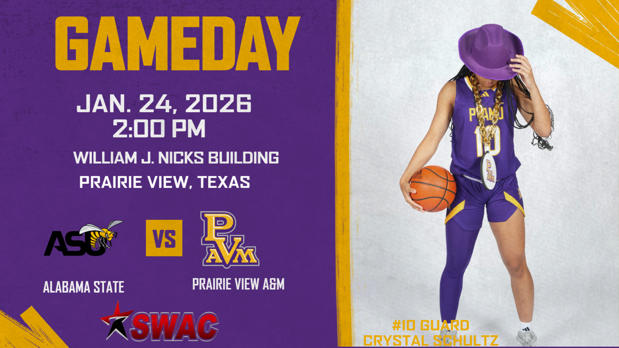 wbb gameday vs alabama state
