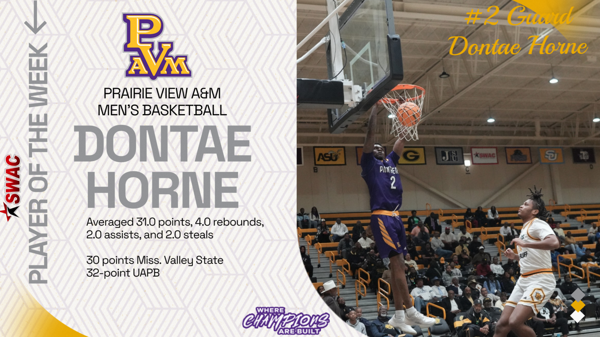 Dontae Horne POW