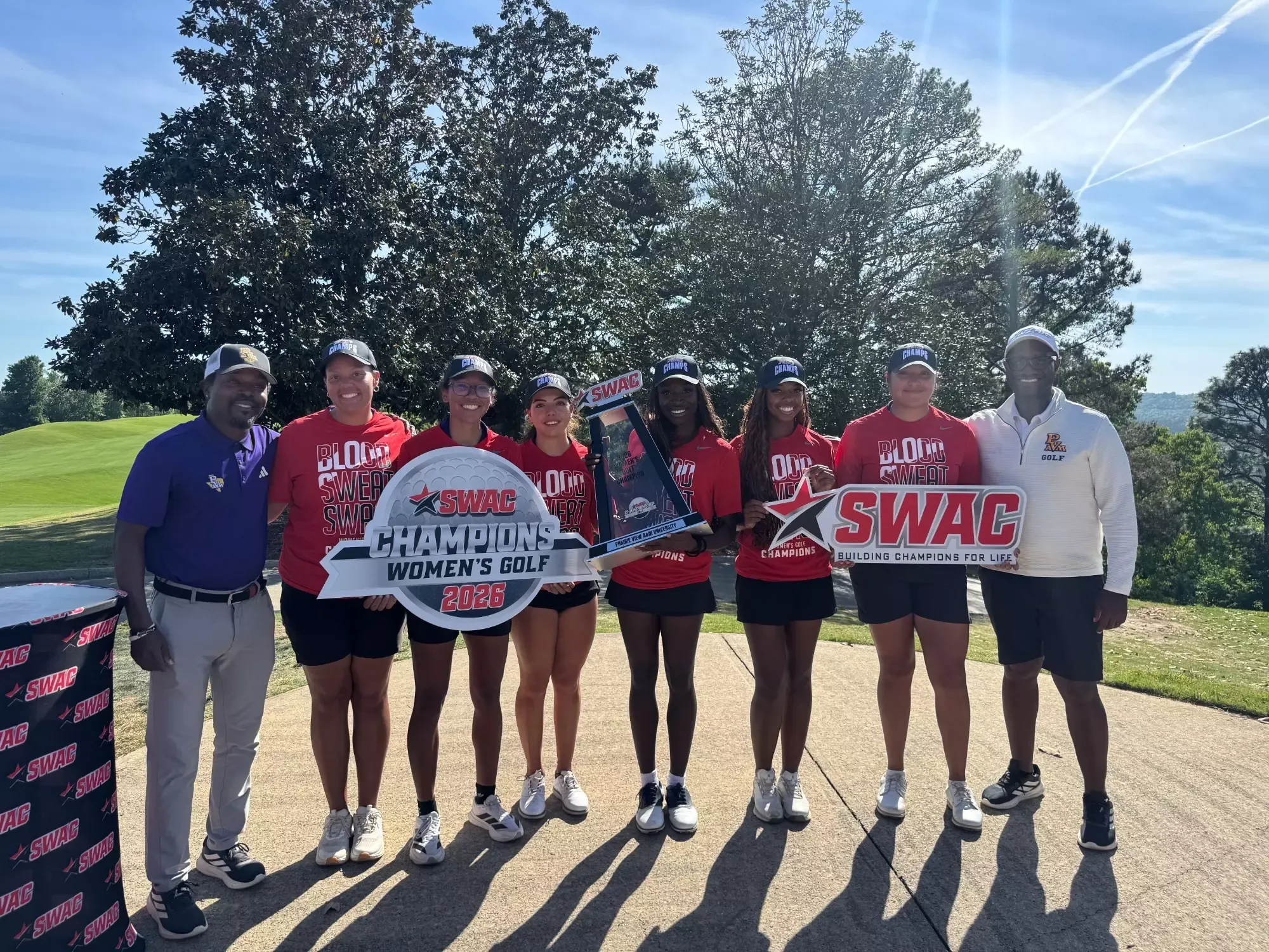 women's golf swac champions