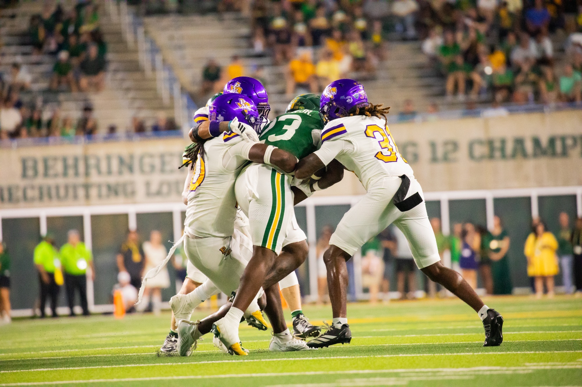 team tackle at Baylor