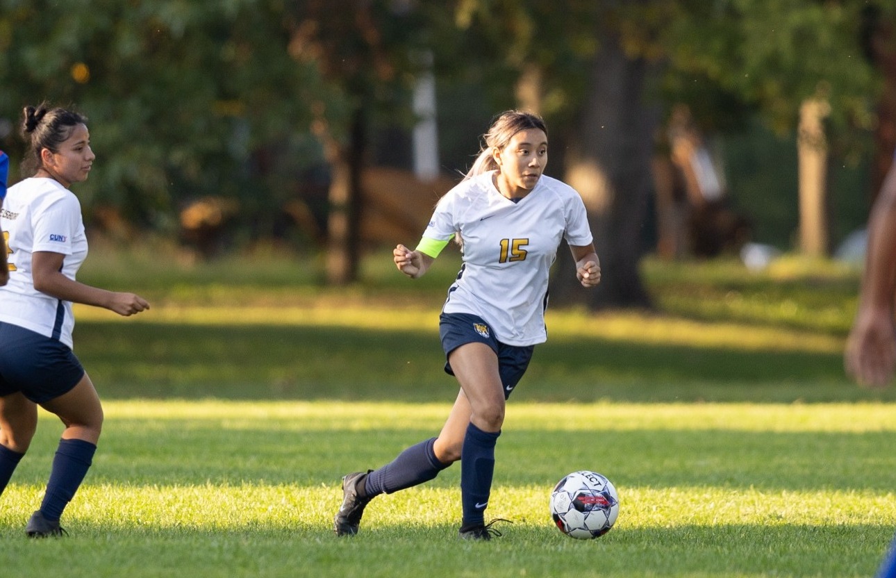Women's Soccer Kicks Off Inaugural Season Queensborough Community College
