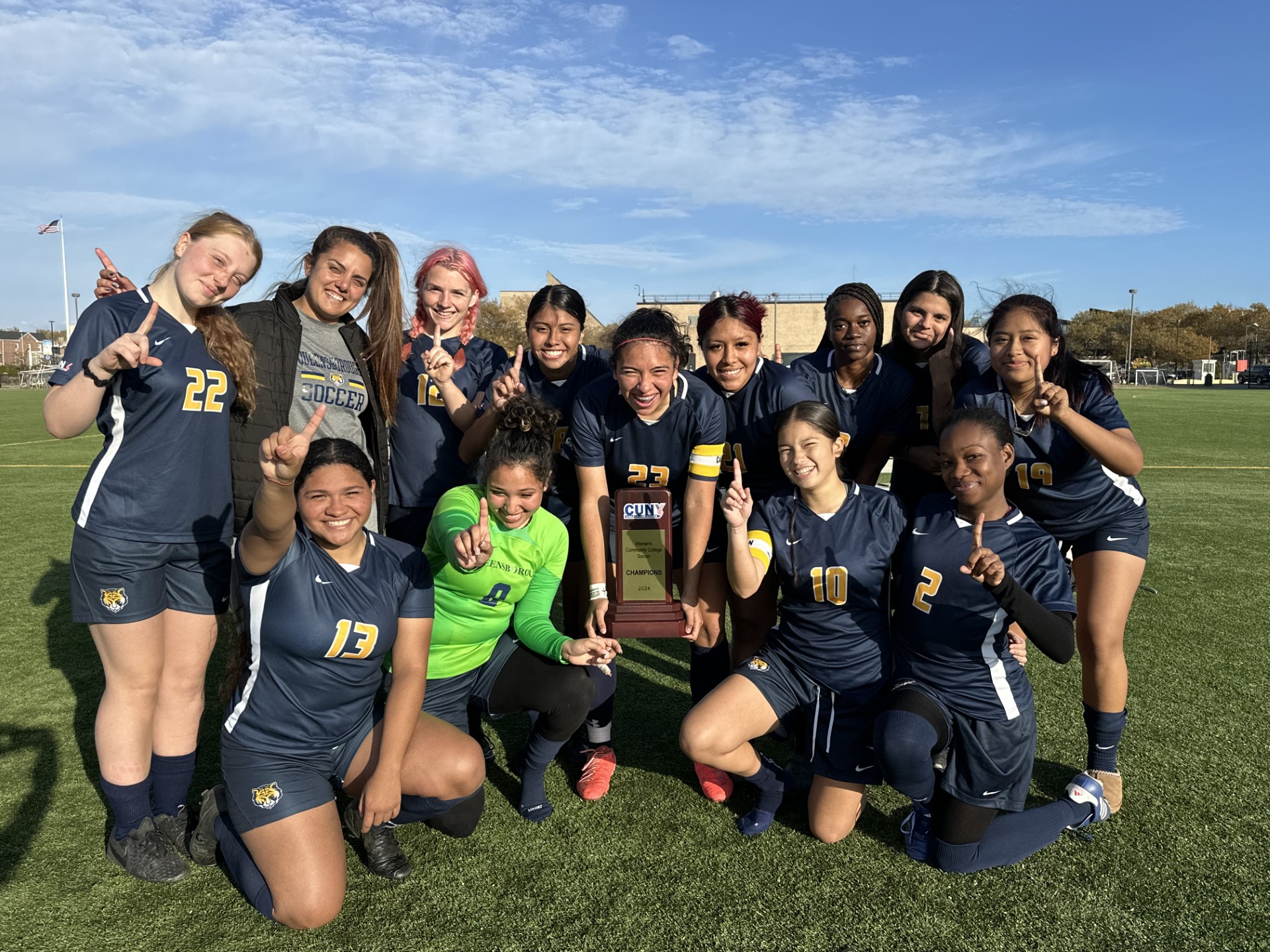 2024 CUNY Women's Soccer Champions 