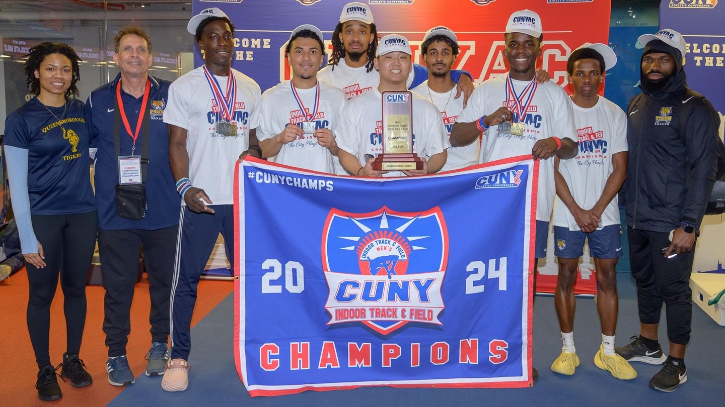 2024 CUNYAC Men's Indoor Track & Field Champions 