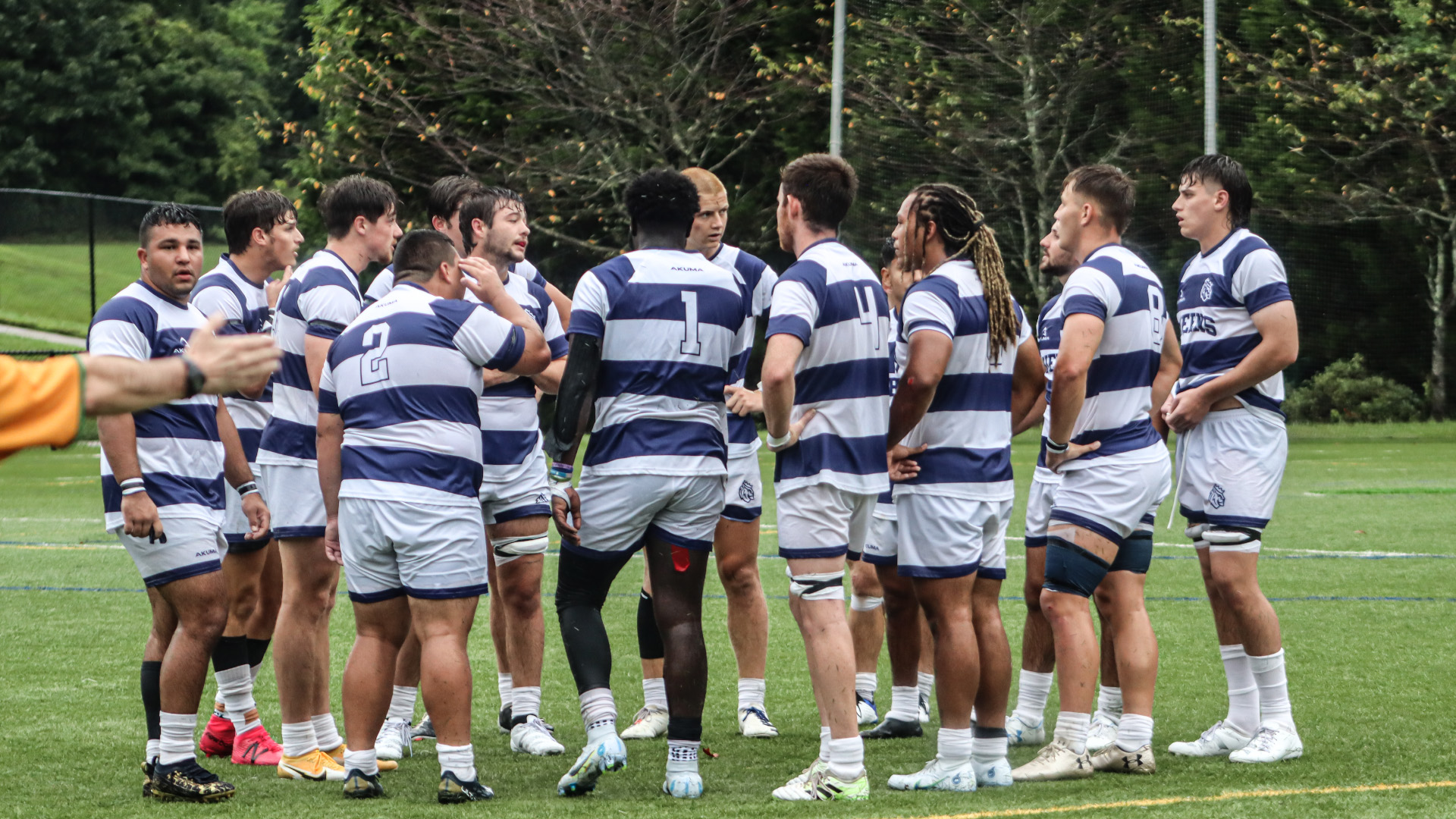 Men's Rugby Scores Late in Game with No. 1 Army Queens University of