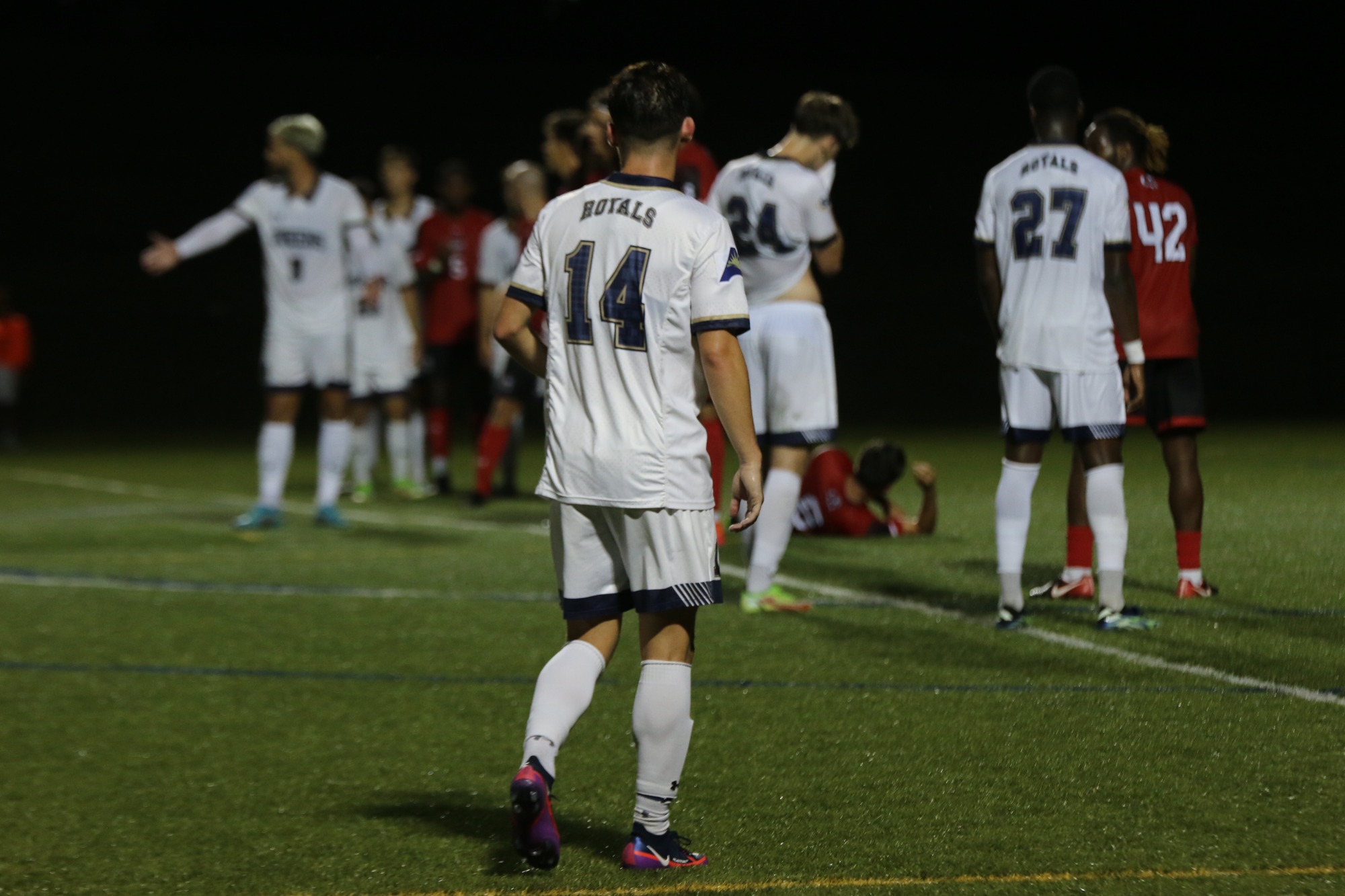 Royals Fall to No. 21 on Late Second Half Goal Queens