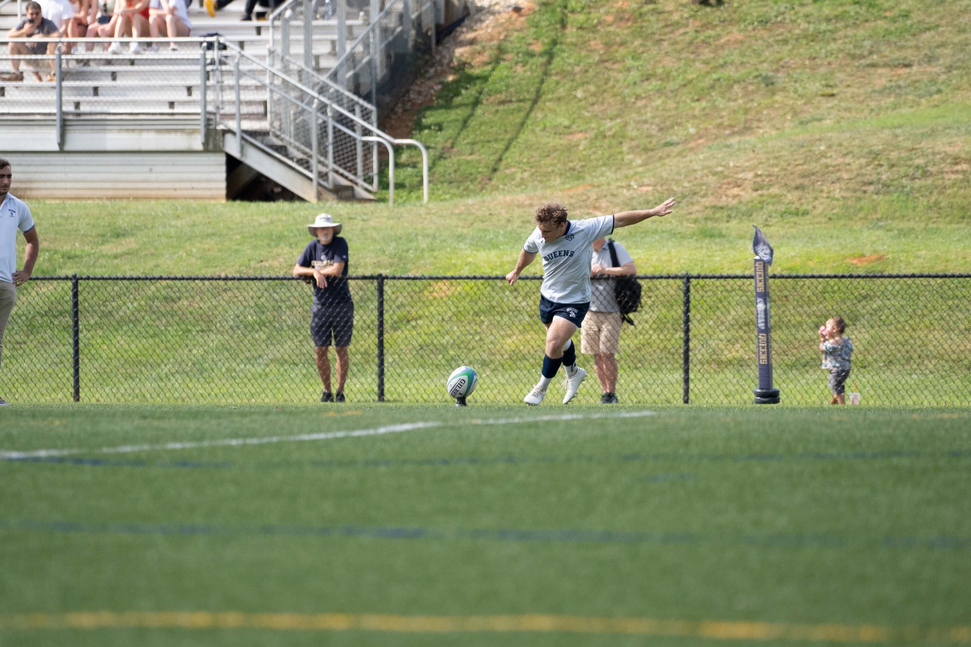 Men's Rugby Edges Wheeling in Season Opener Queens University of