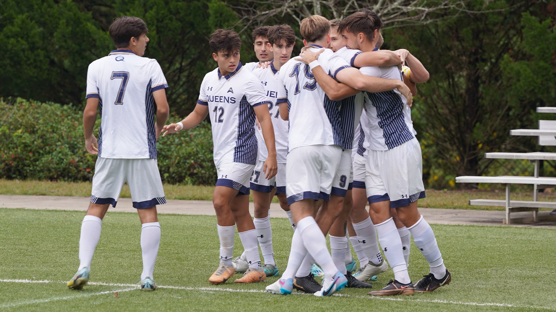Men's Soccer Dominates Jacksonville as Feldman Records Hat Trick
