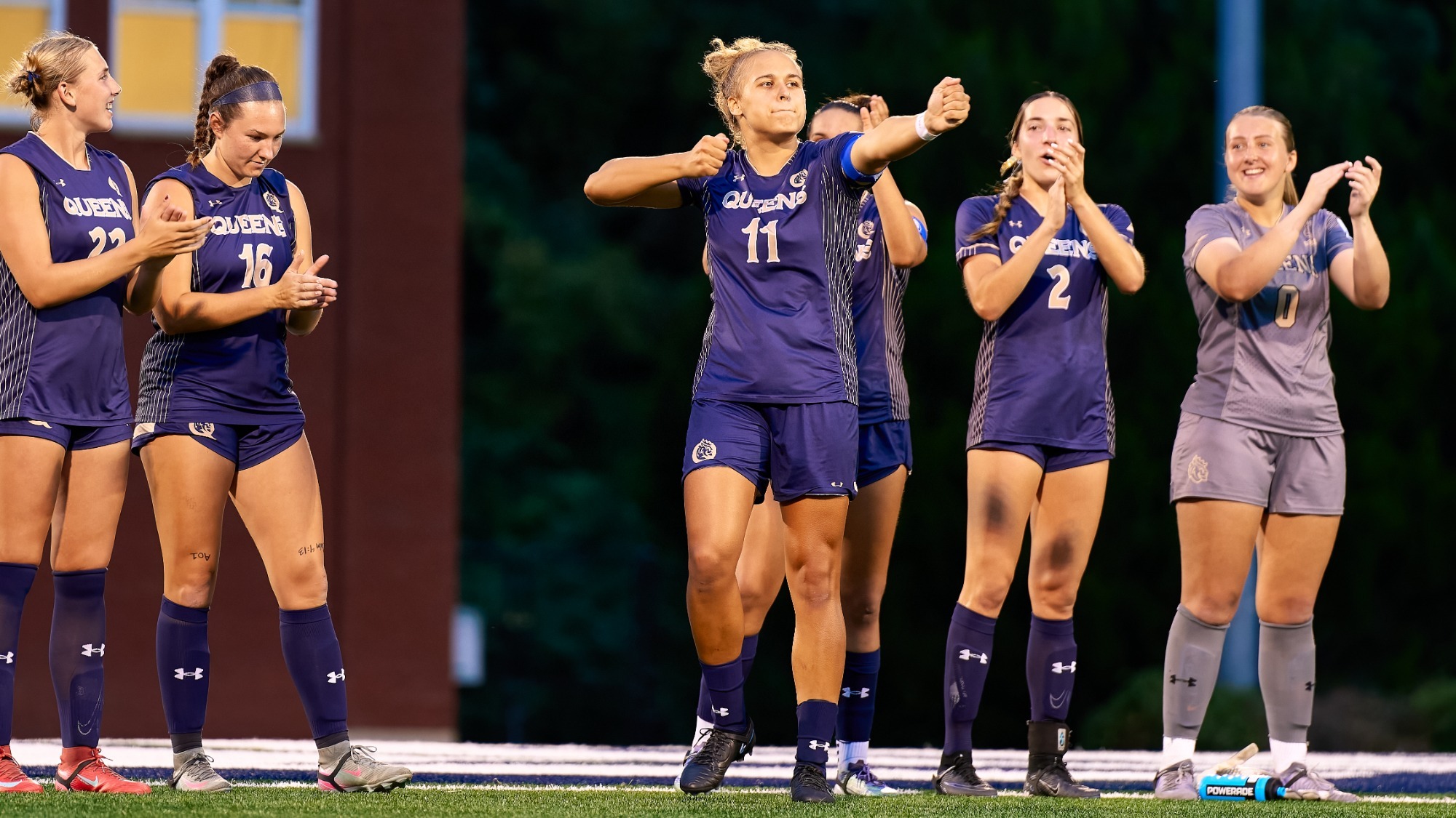 Sejla Podzic starters celebration