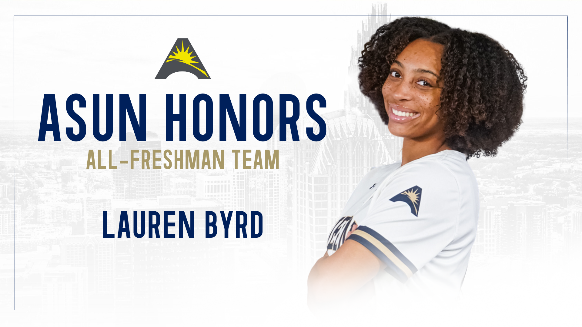 Lauren Byrd All-Freshman