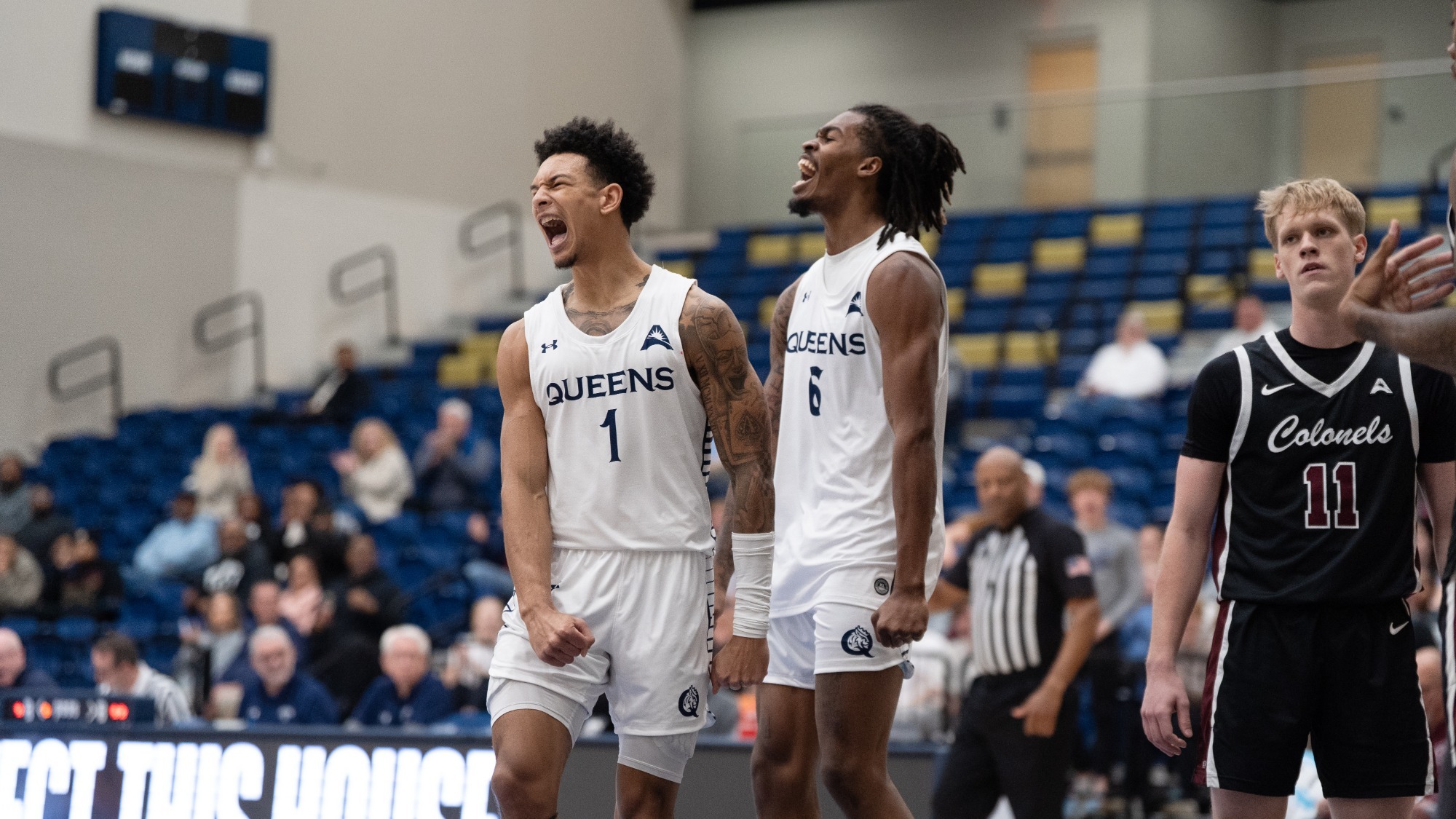 Avantae Parker and Nasir Mann Yelling vs. EKU