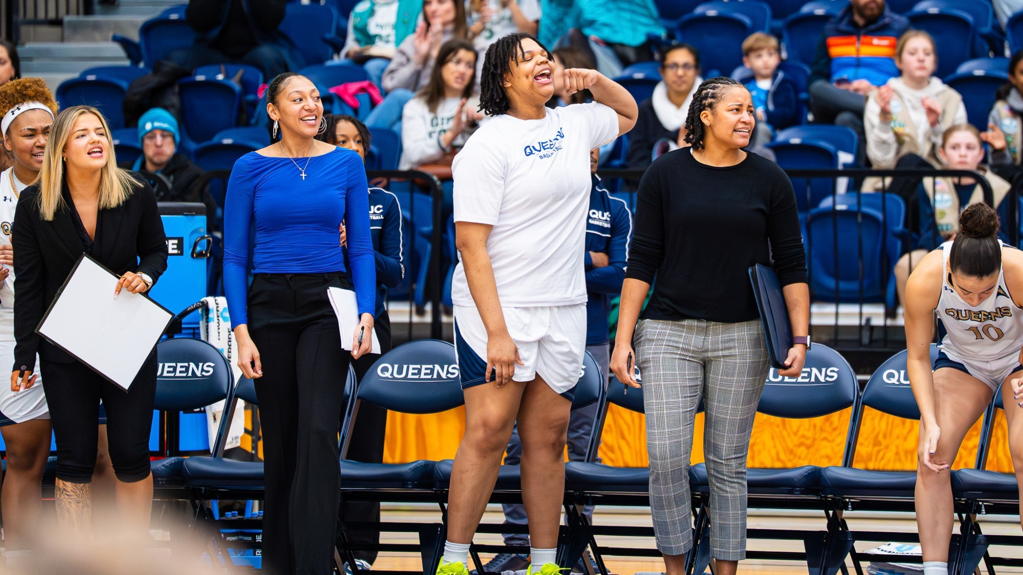 Team bench celebrations