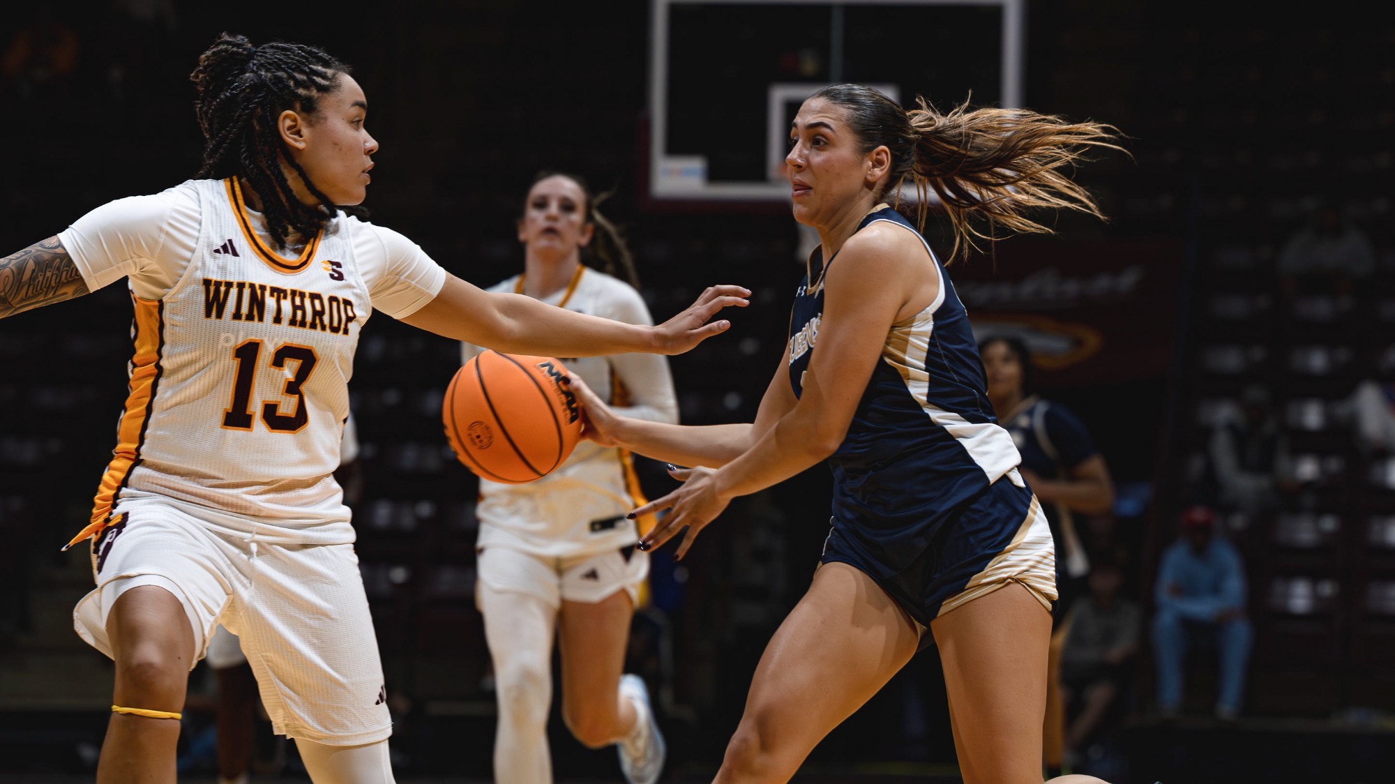 Magda Freire driving vs. Winthrop
