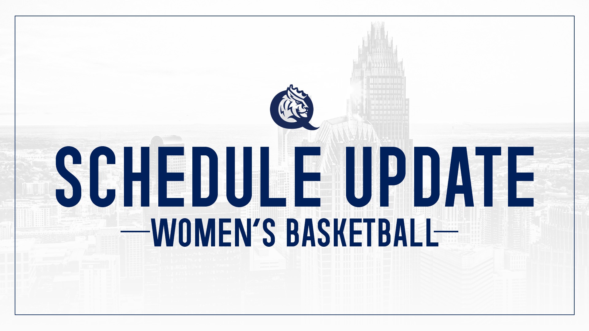 WBB Schedule update