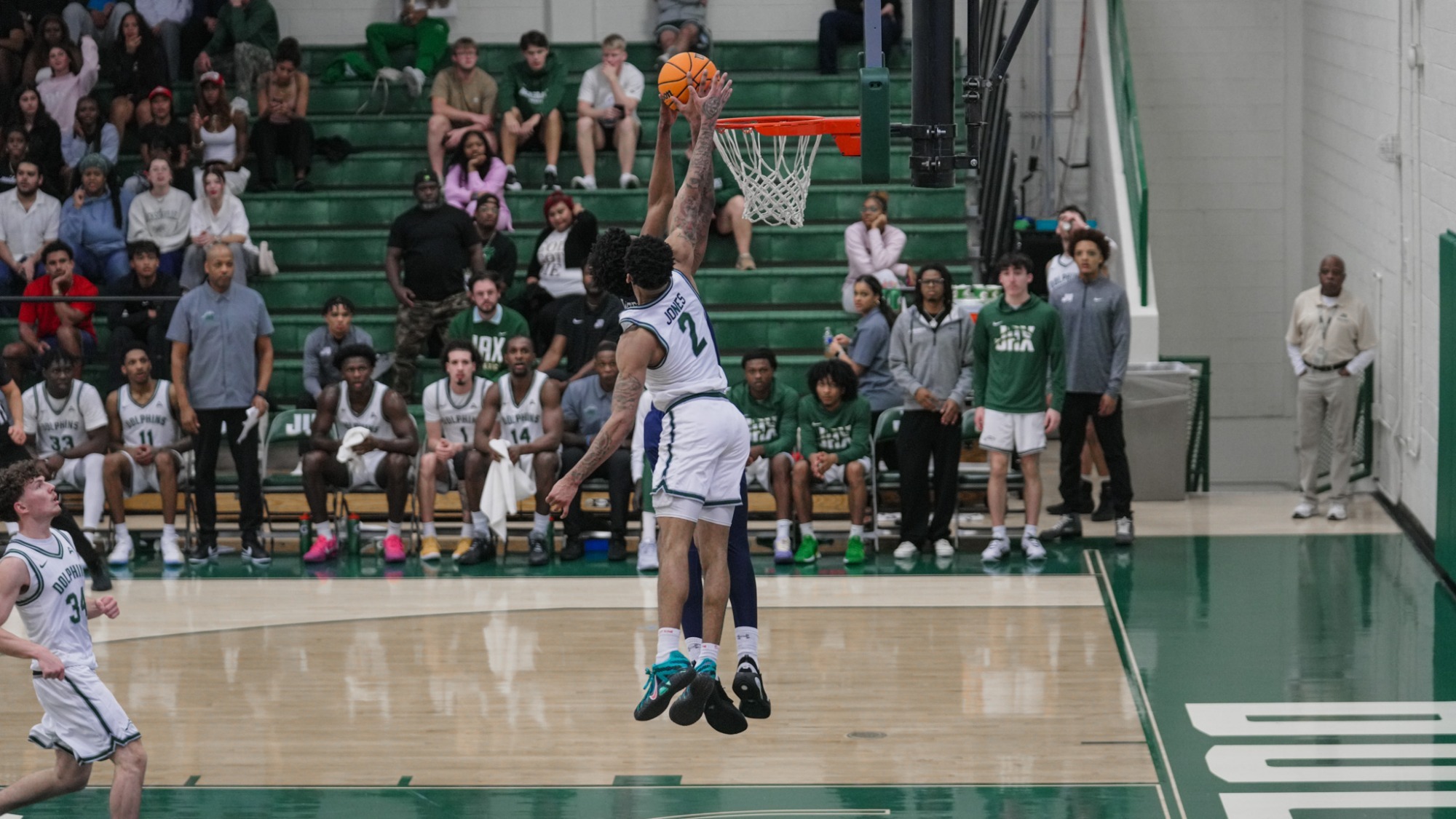 Jordan Watford dunk at Jacksonville