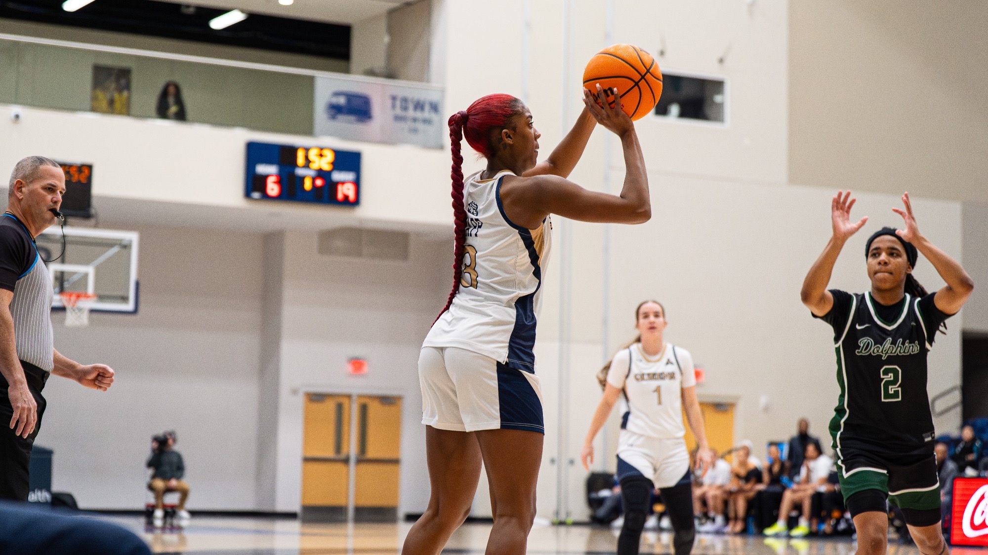 Jermany Mapp 3pt shot vs. JAX