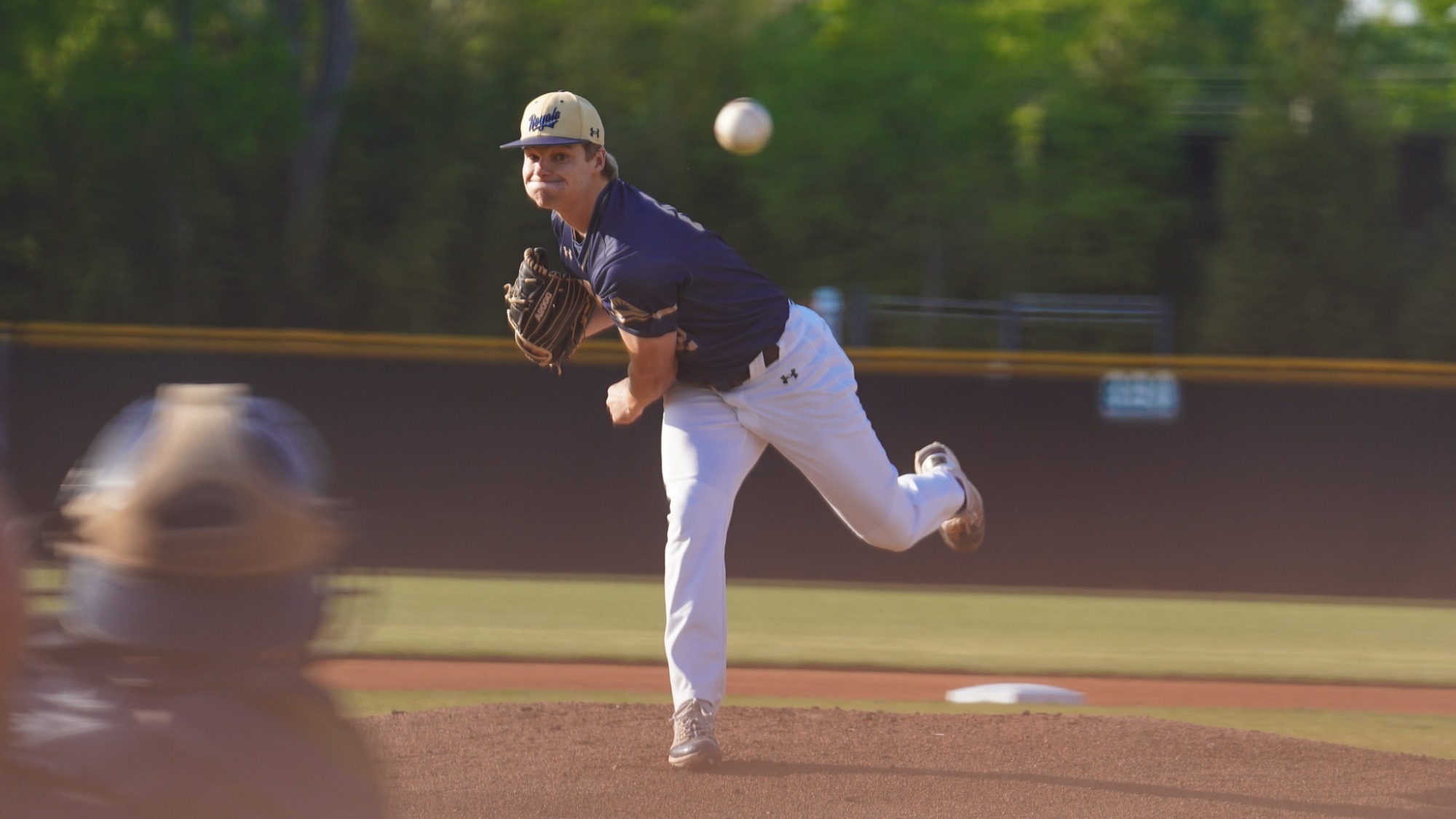 Joey Ruller pitching
