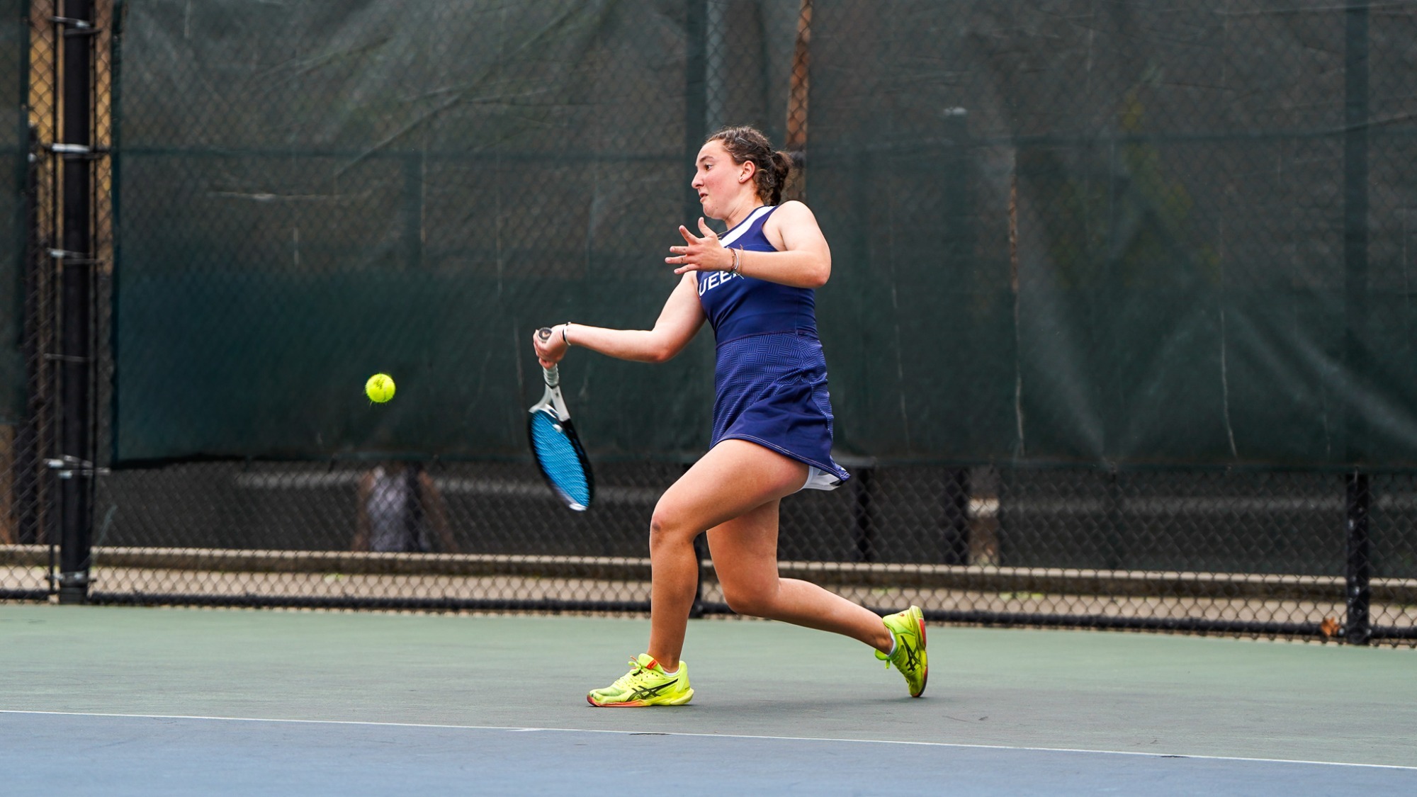 Mathilde Bries forehand