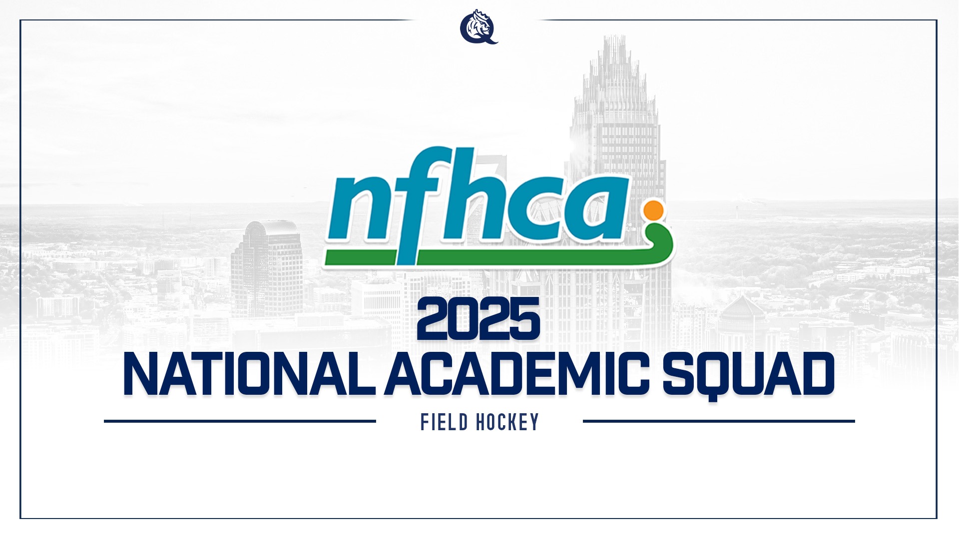 FH 2025 NFHCA National Academic Squad Graphic