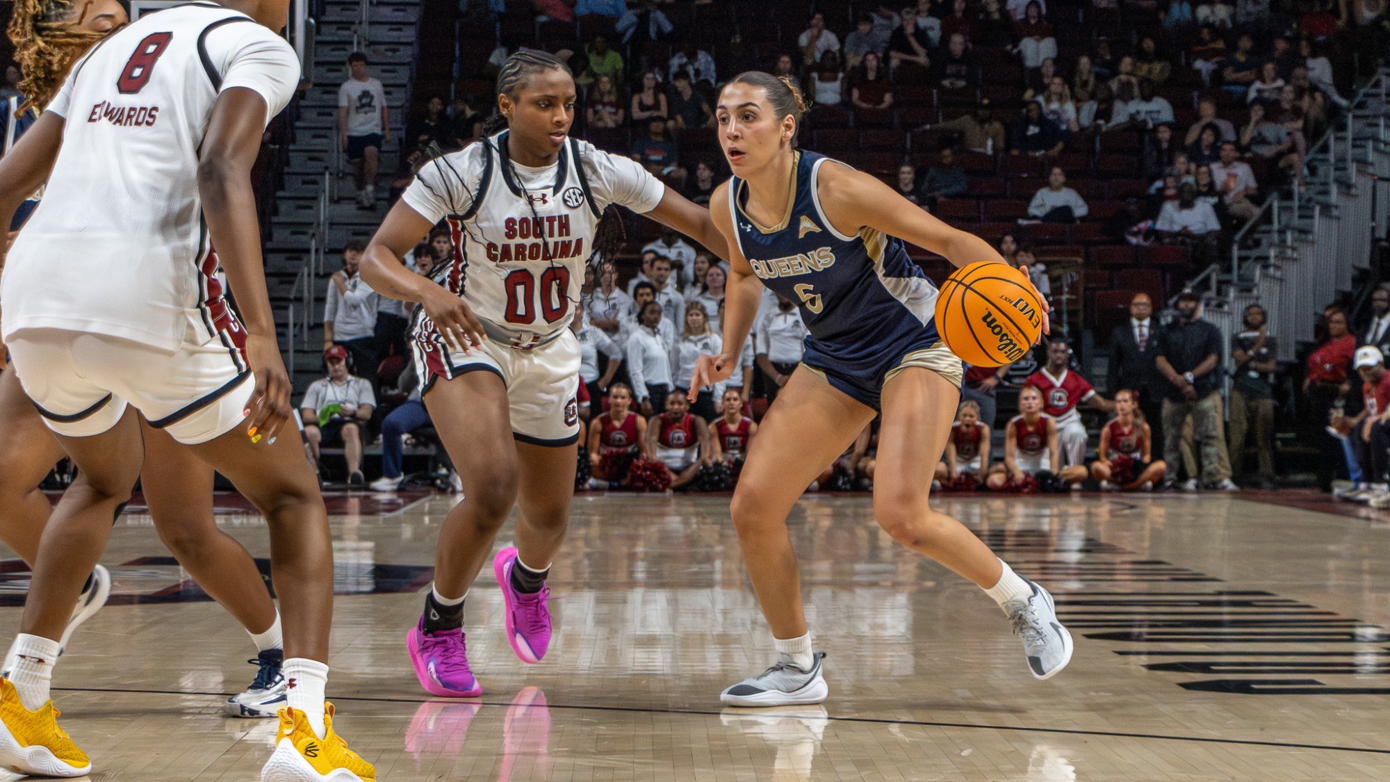 Magda Freire driving vs. USC