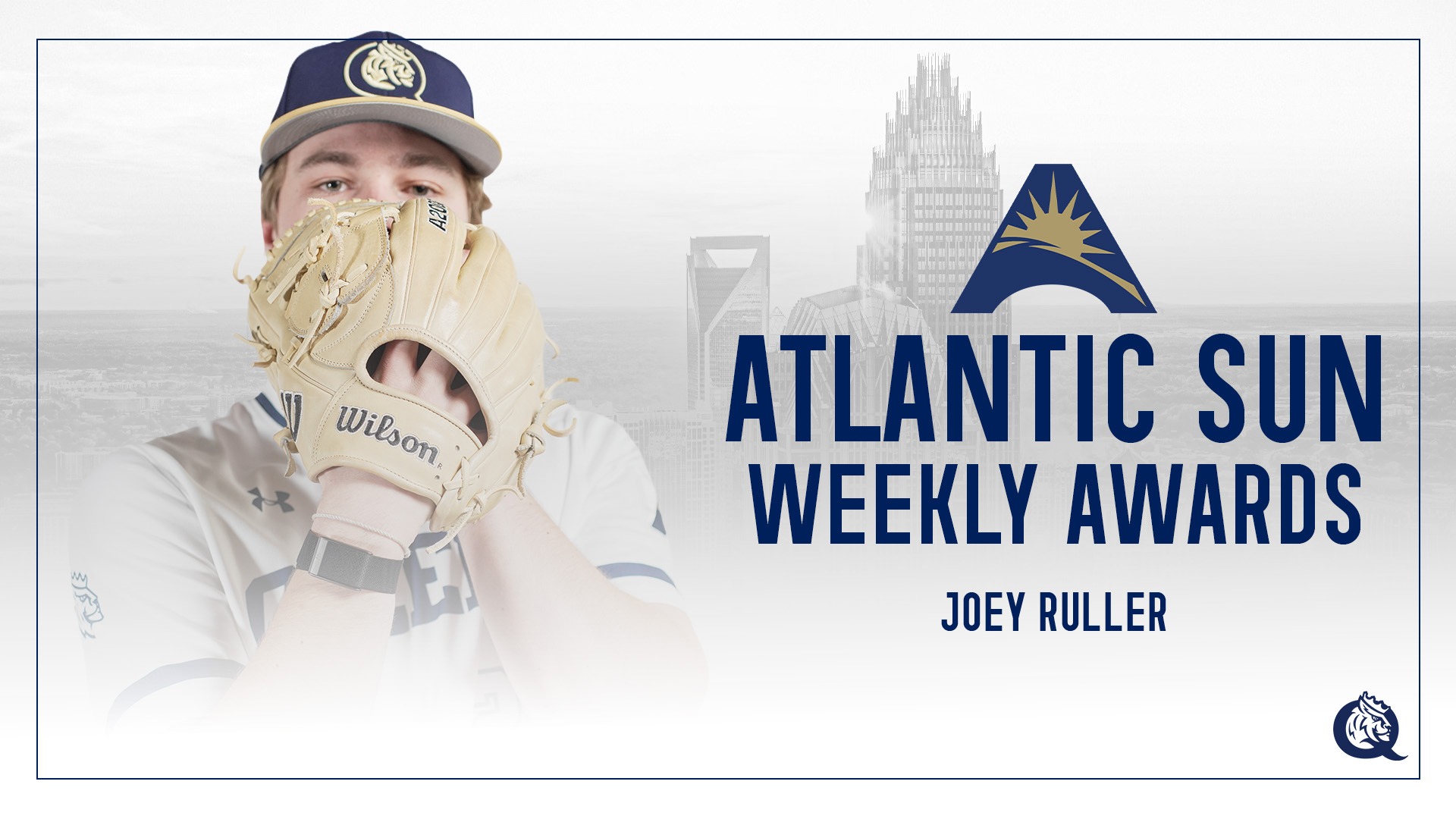 Joey Ruller ASUN Pitcher of the Week