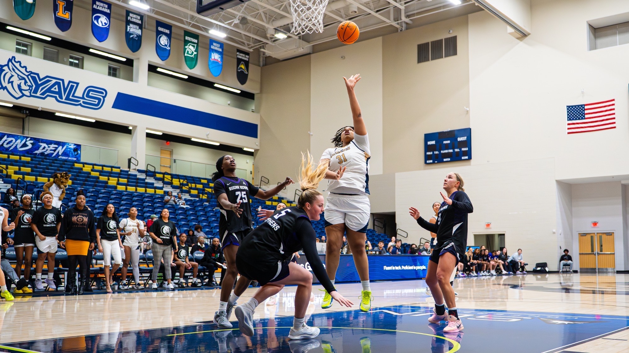 Breah Franks layup vs. Central Arkansas