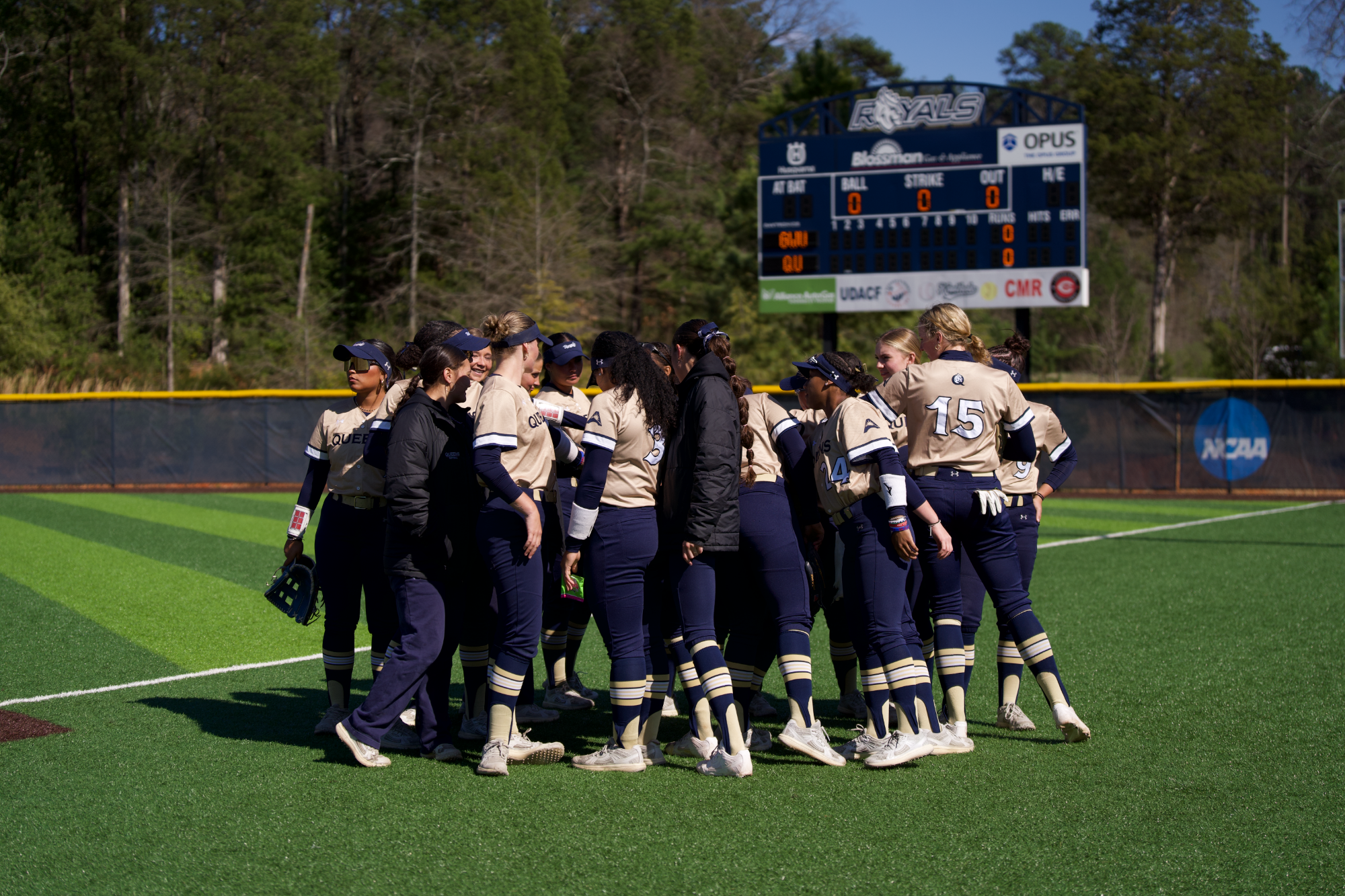 Softball Huddle