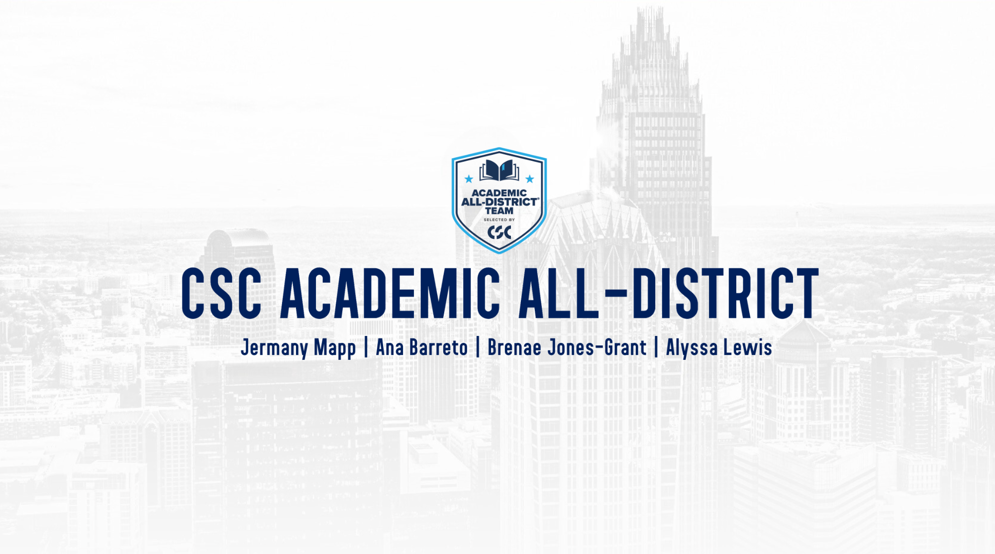 CSC Academic All-District - WBB