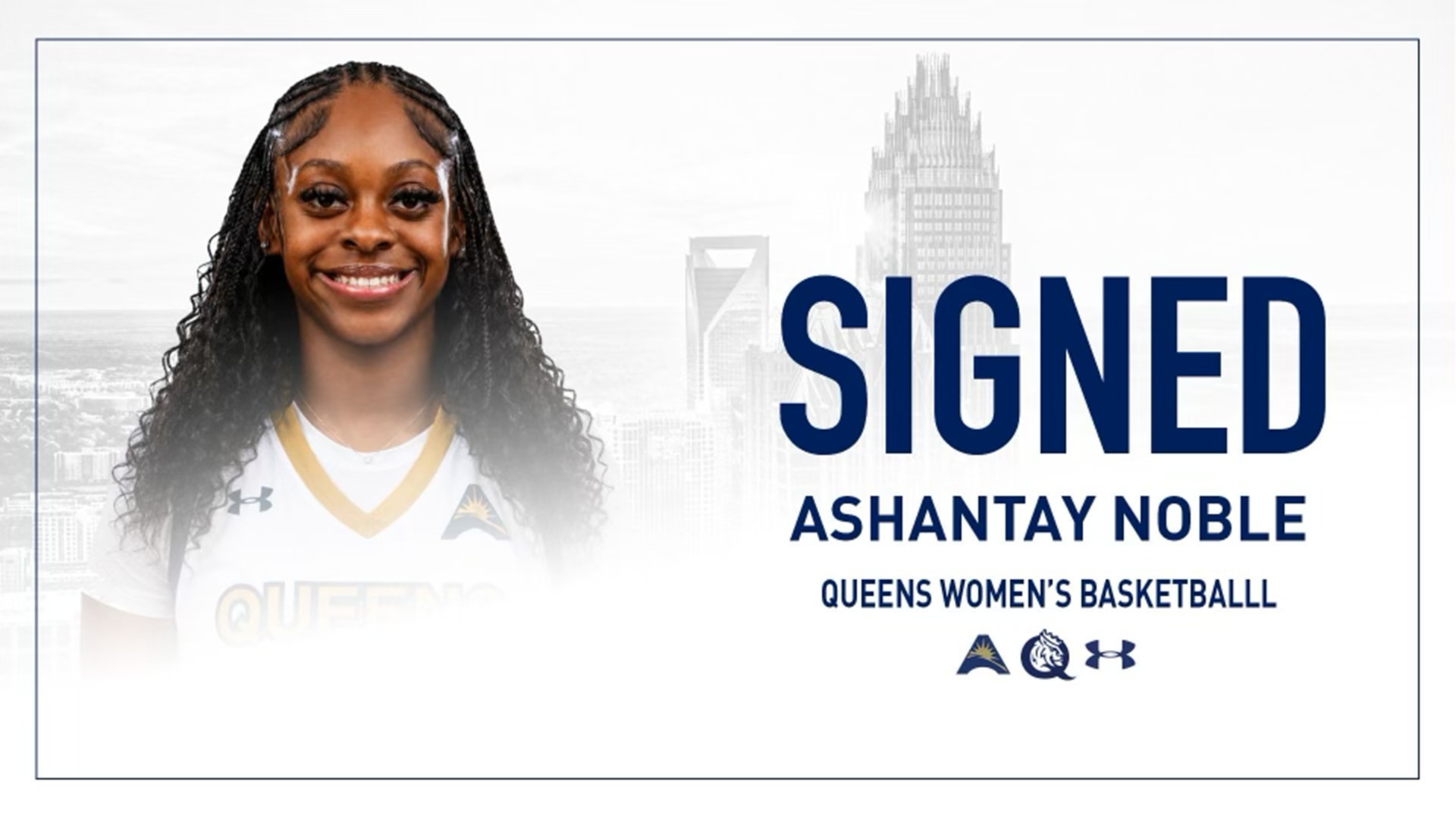 Ashantay Noble Signs with Queens Women’s Basketball Program