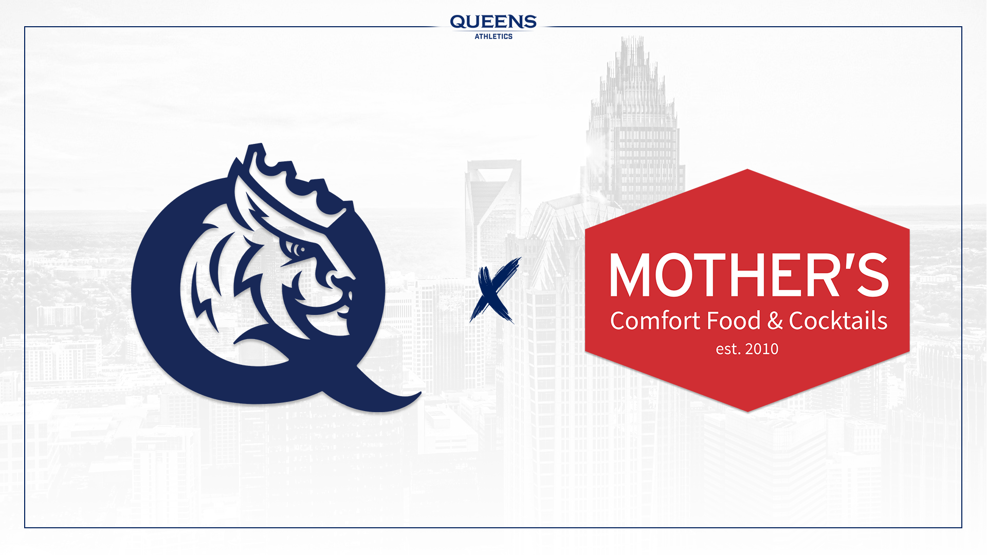 Queens and Mother's Comfort Food & Cocktails Partner Graphic