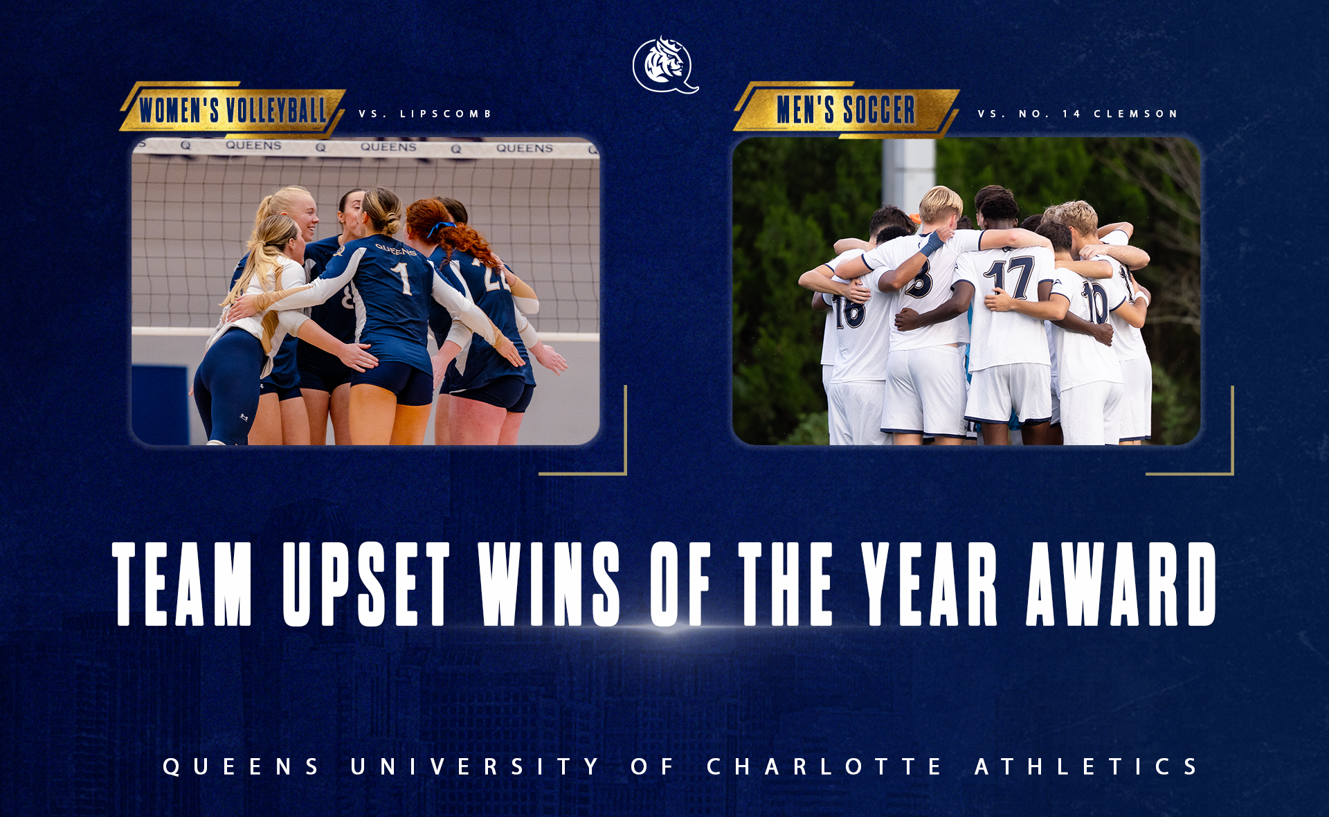 2026 Queens Athletics Awards: Team Upset Win of the Year