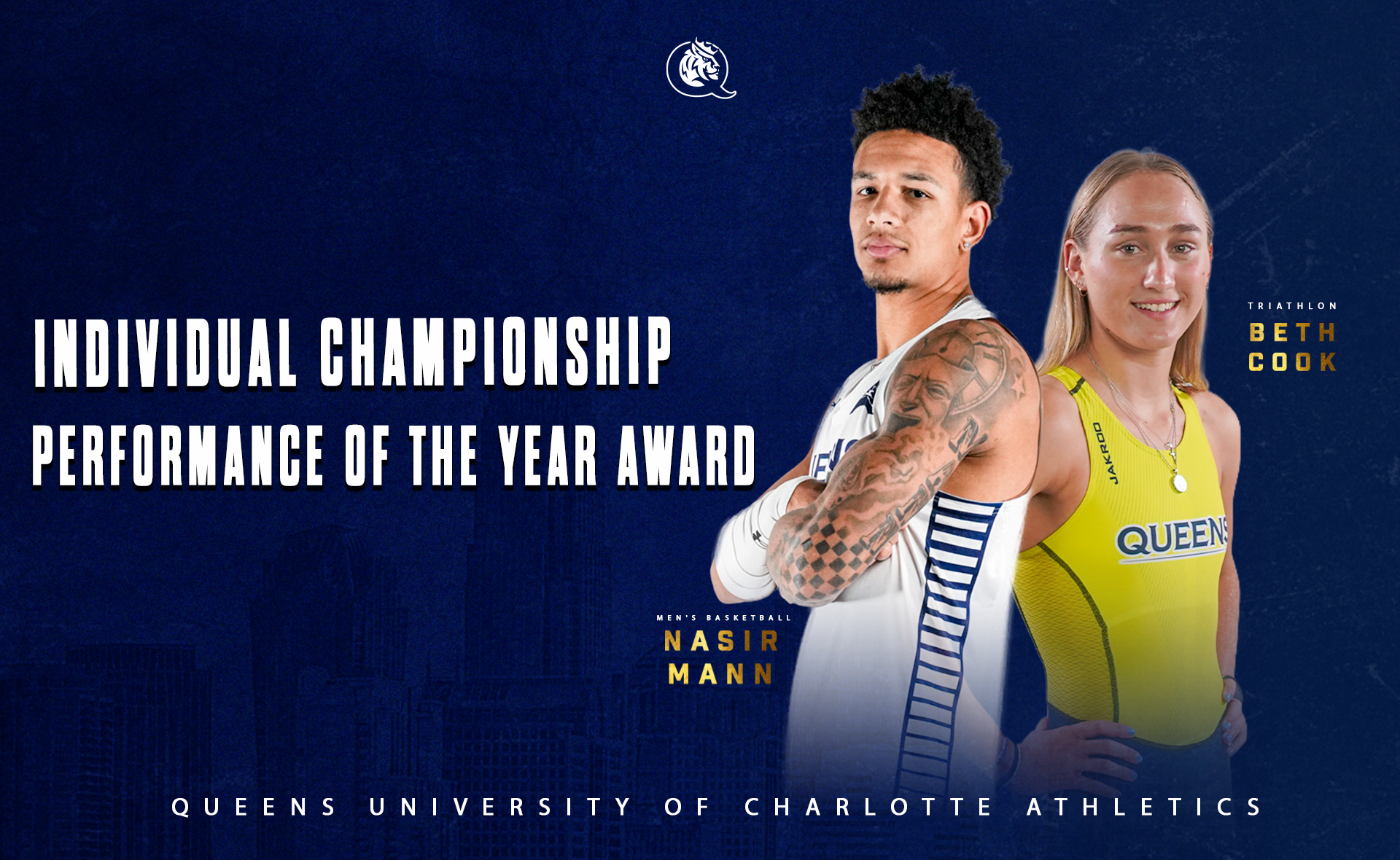 2026 Queens Athletics Awards: Individual Championship Performance of the Year