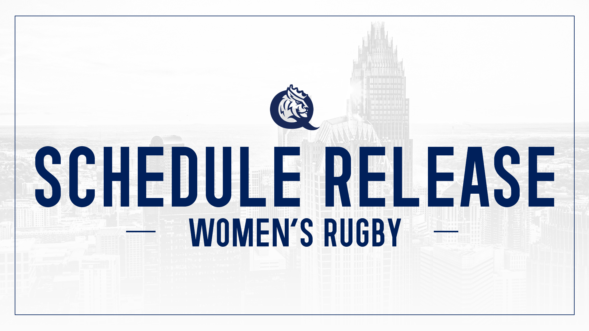 Women's Rugby Schedule Release image