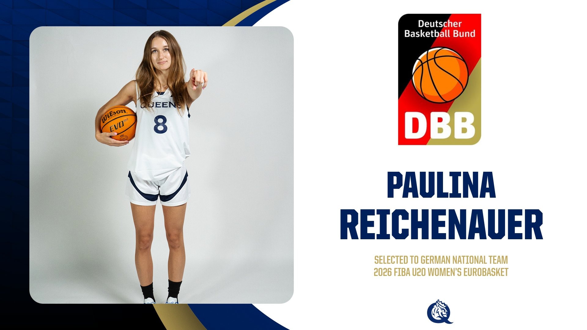 Reichenauer Selected to German National Team for FIBA U20 Women’s EuroBasket