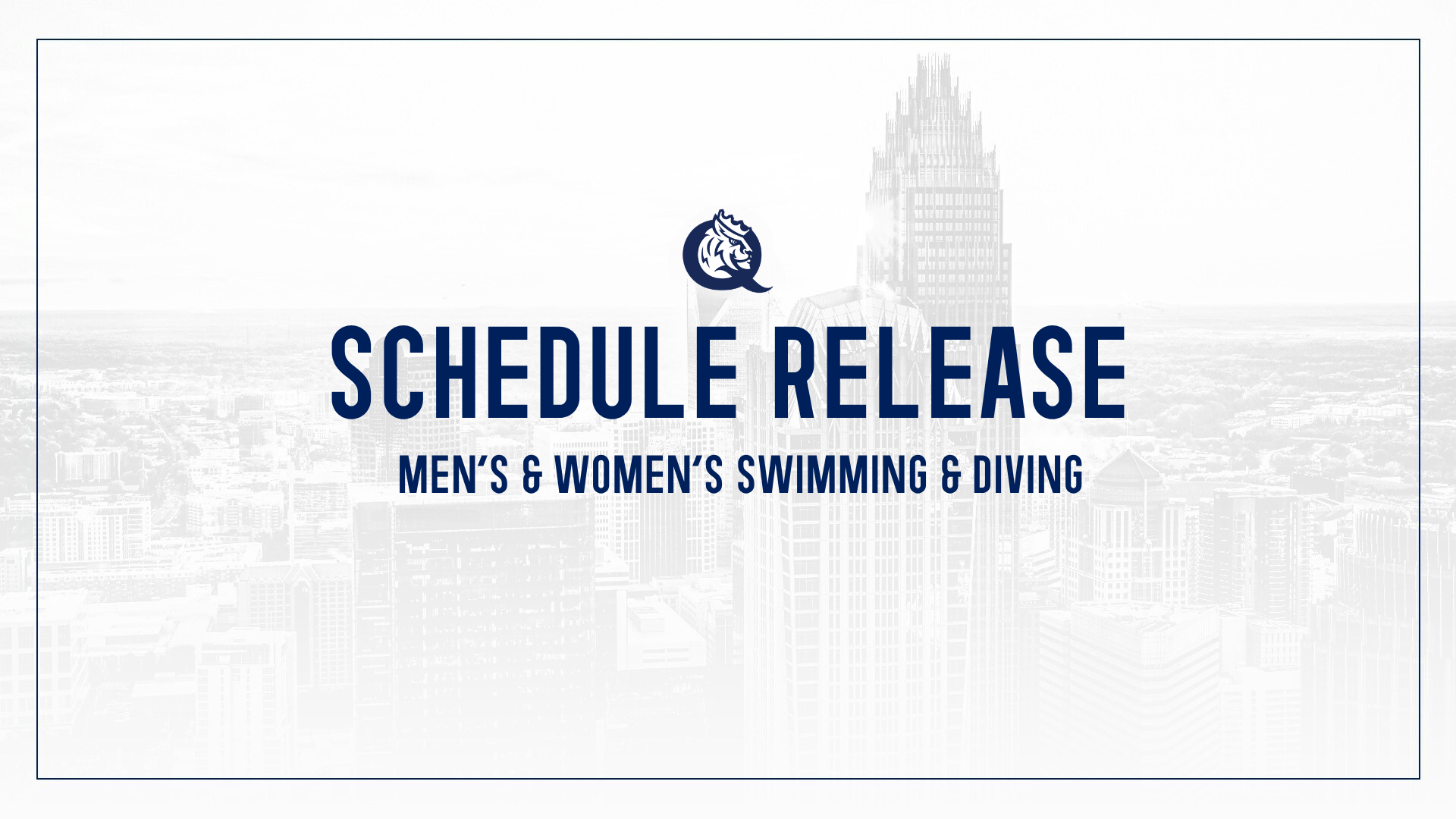 Swim Schedule Release 2026