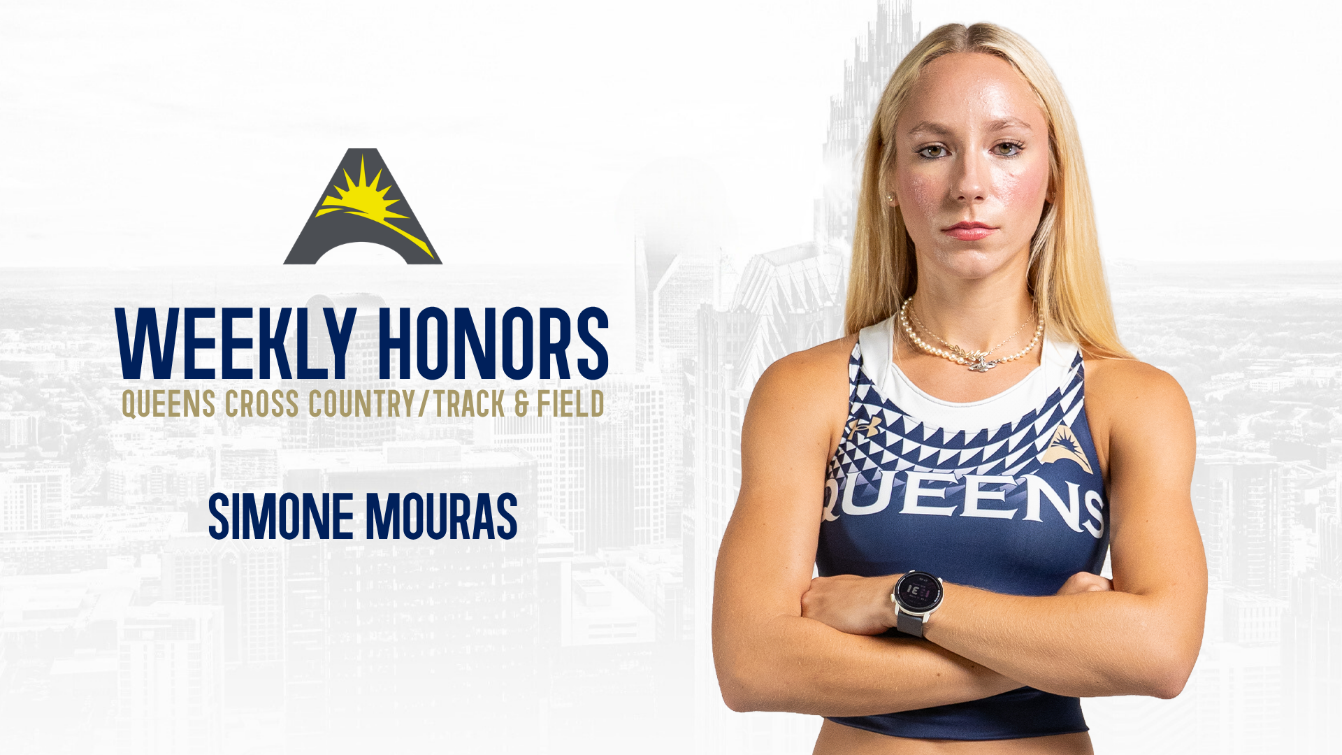 SIMONE MOURAS ASUN WEEKLY HONORS