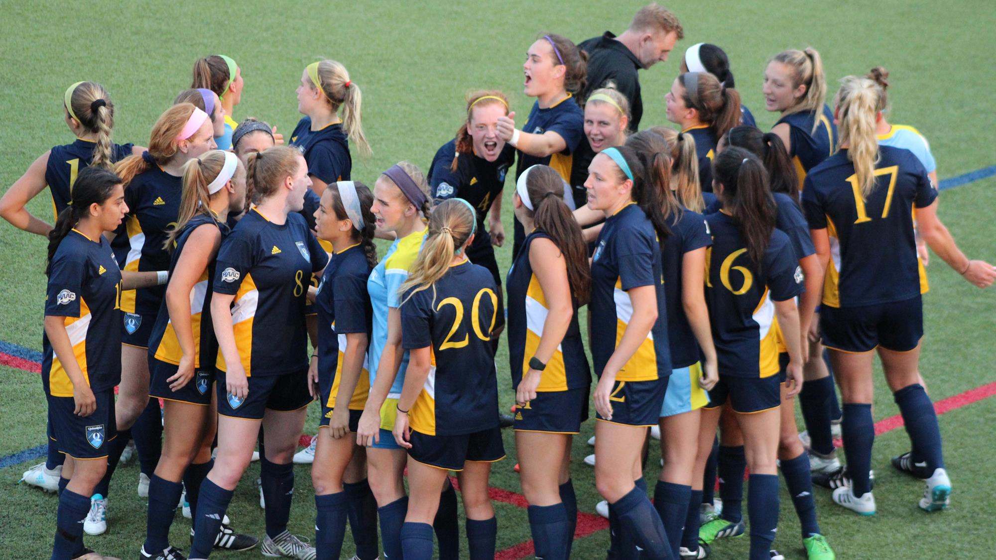 QU Women's Soccer Earns United Soccer Coaches Academic Team Award