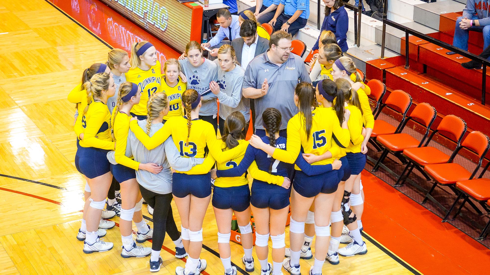 QU Volleyball Hosts Spring Match With Central Connecticut Wednesday At