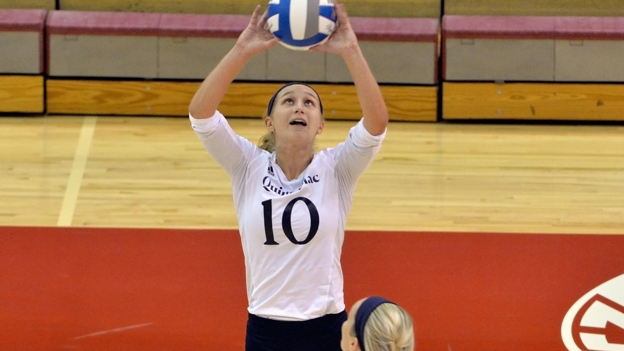 QU Volleyball Falls In Five Sets At Iona Quinnipiac University Athletics