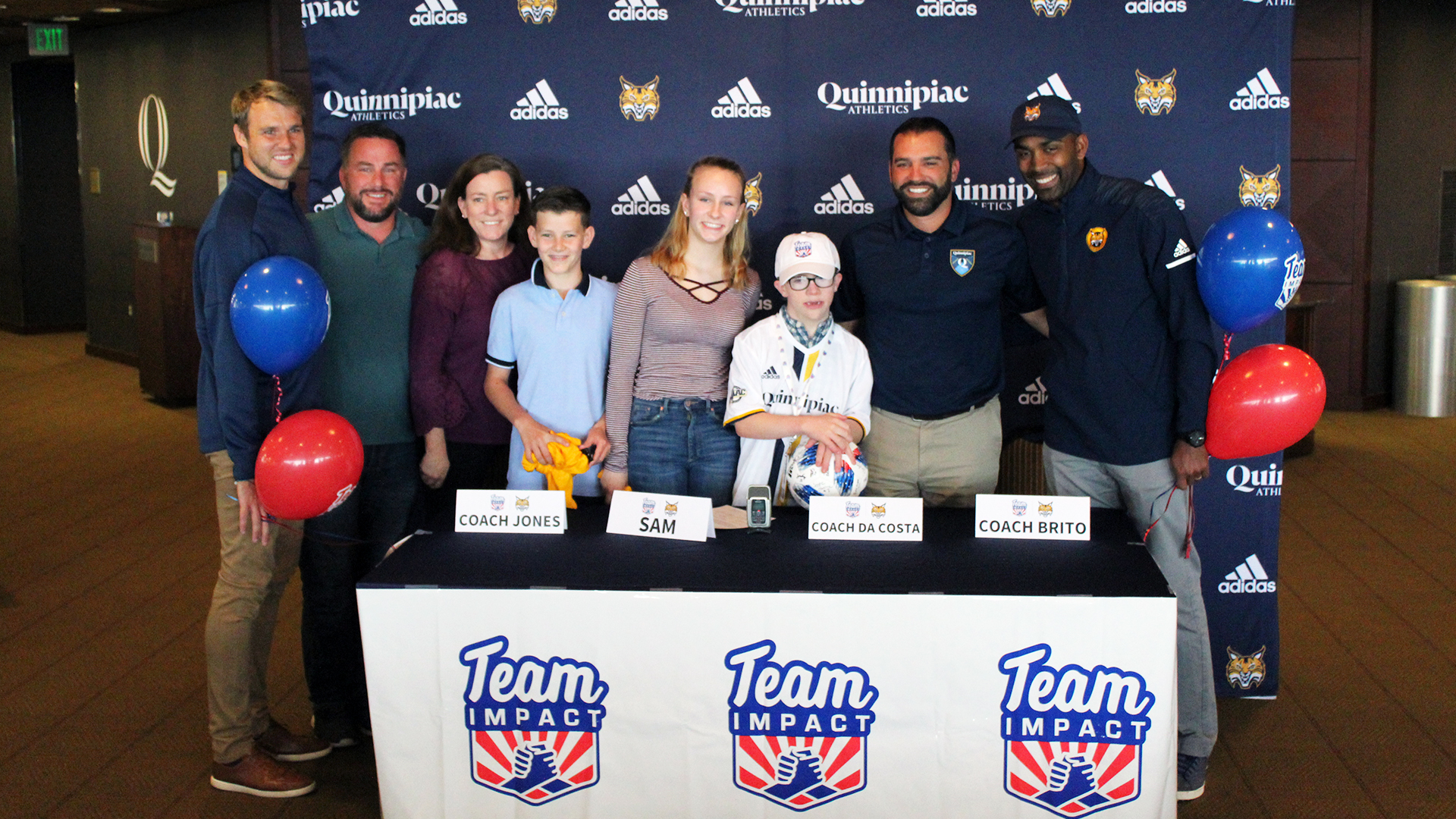 Team IMPACT’s Sam Hayden Joins QU Men’s Soccer Quinnipiac University Athletics