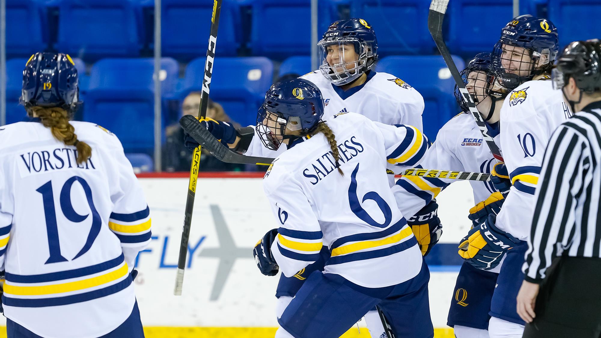 Women's Ice Hockey Opens 202021 Season at Home vs Sacred Heart