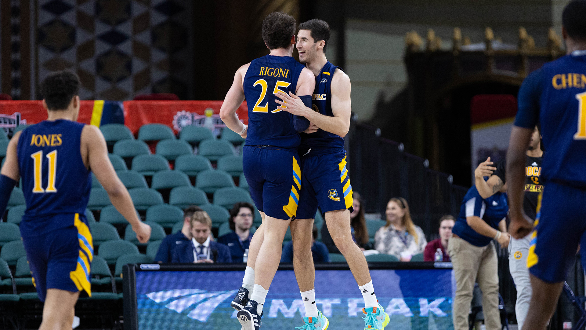 Bobcats Cruise to 25Point Win vs. Marist Quinnipiac University Athletics