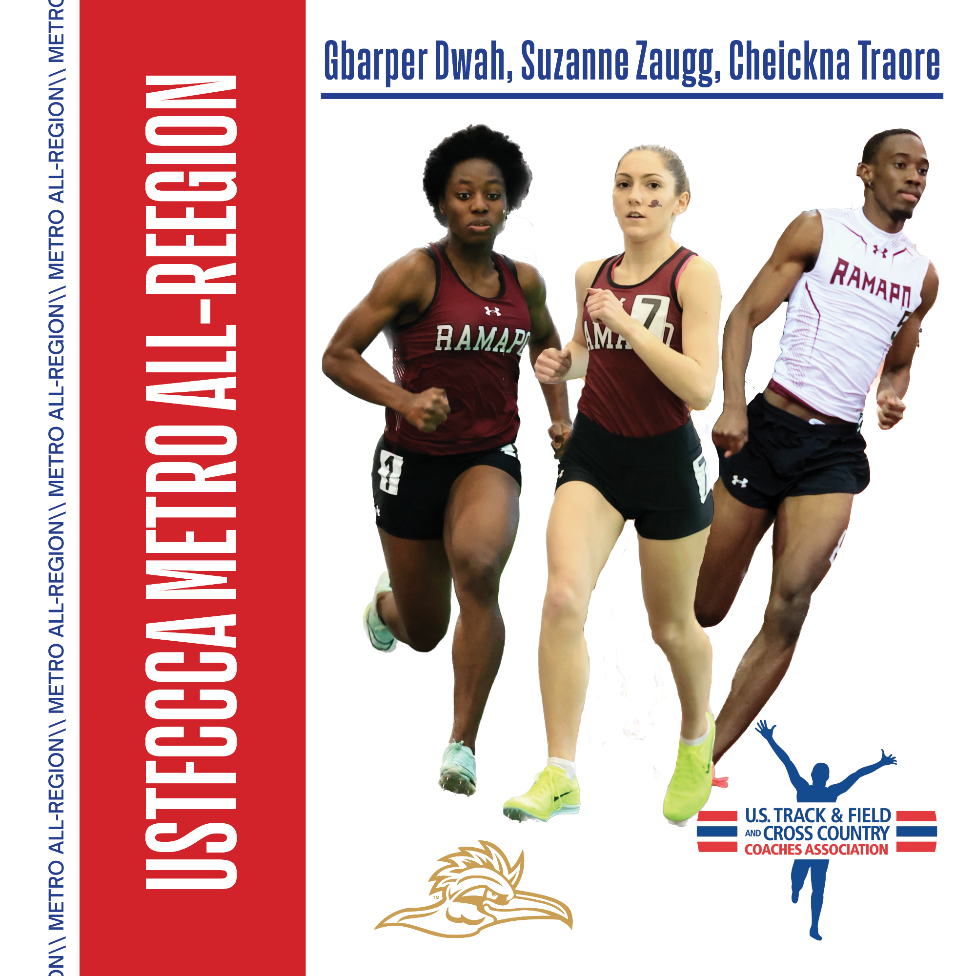 DWAH, ZAUGG, TRAORE EARN METRO ALLREGION HONORS Ramapo College of