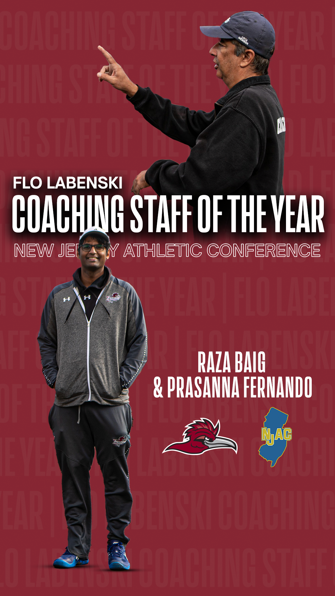 NJAC women's tennis coaching staff of the year