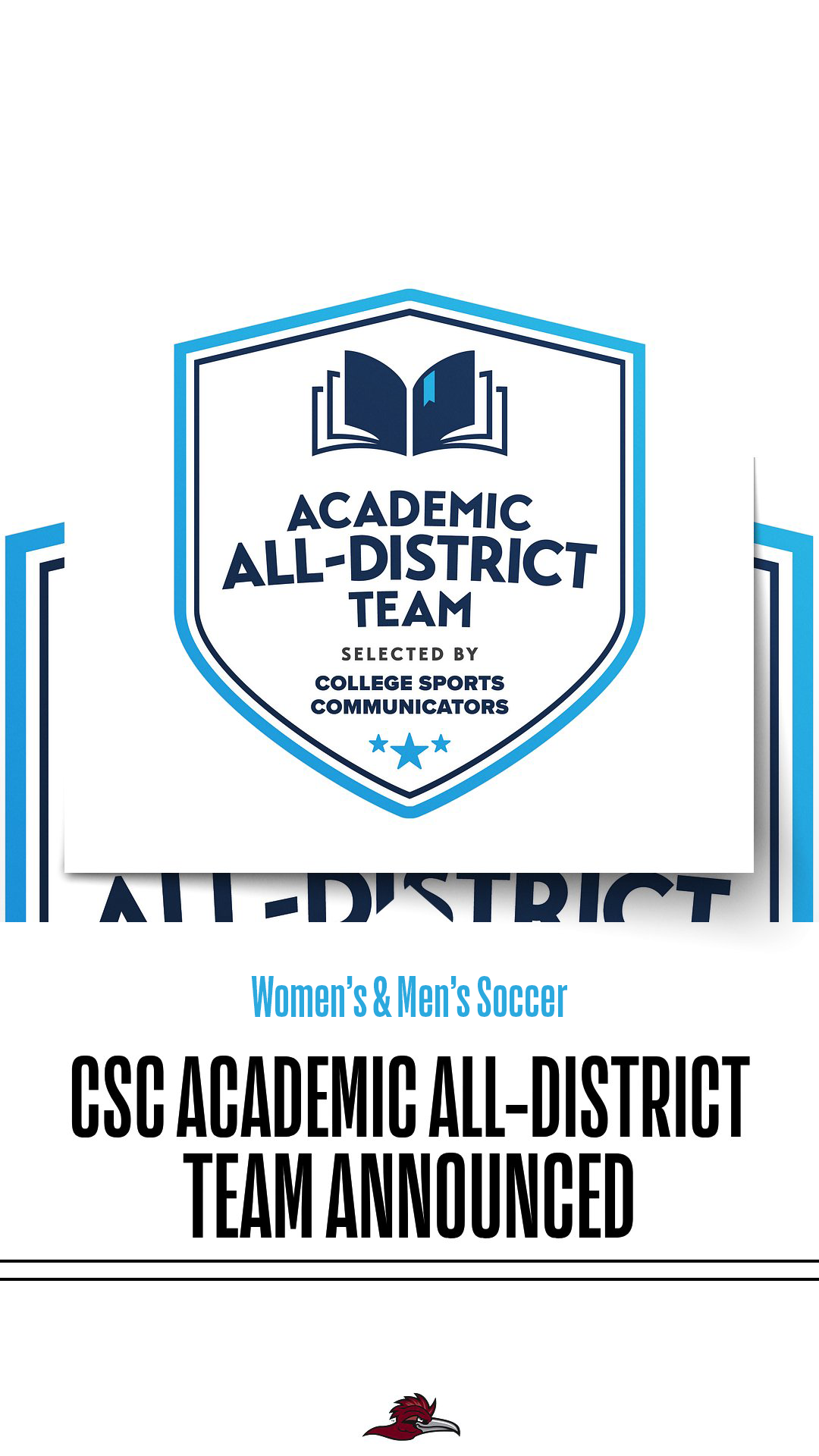 CSC Academic All-District M/W Soccer