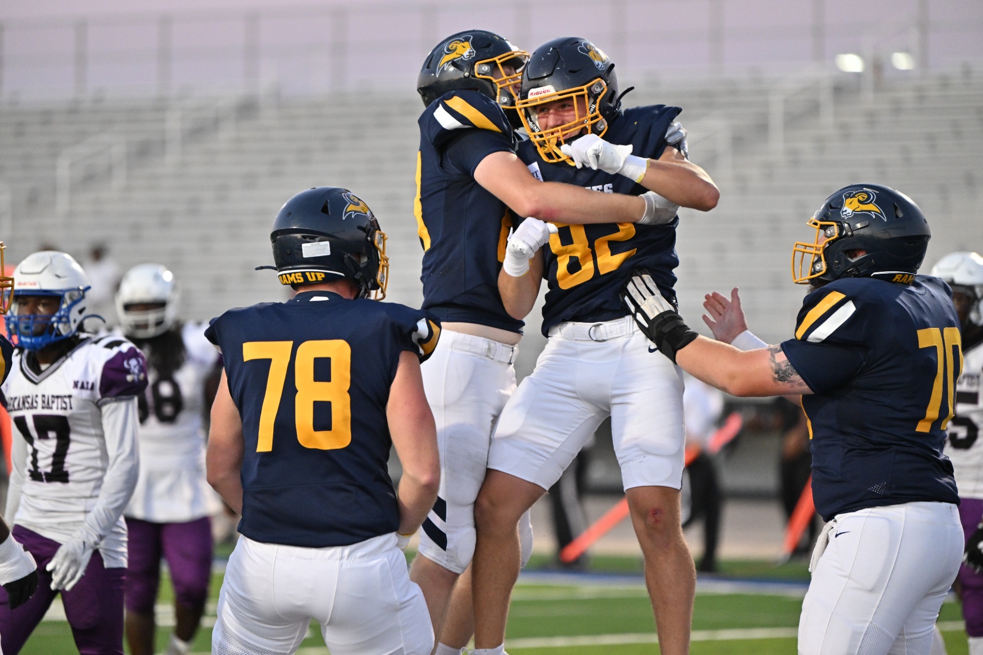 FB Ceasar Wins SAC Offensive Player of the Week Honors with Historic