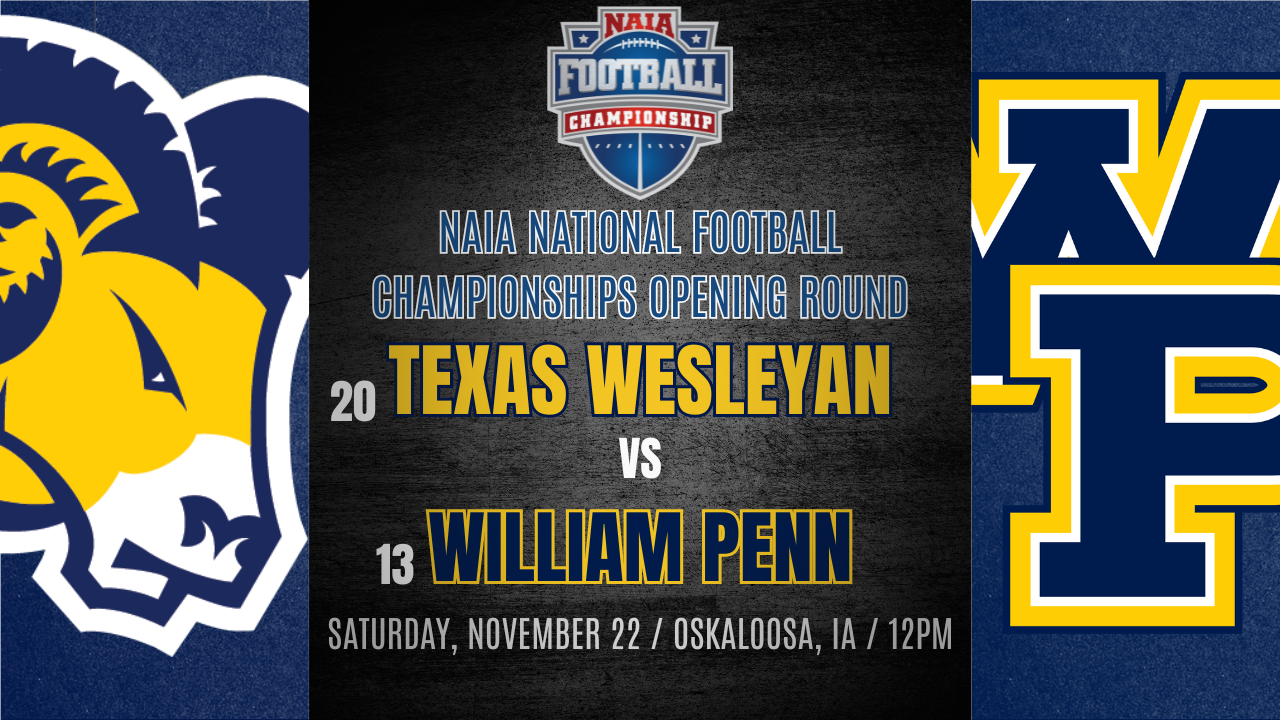 TXWES vs William Penn NAIA Opening Round