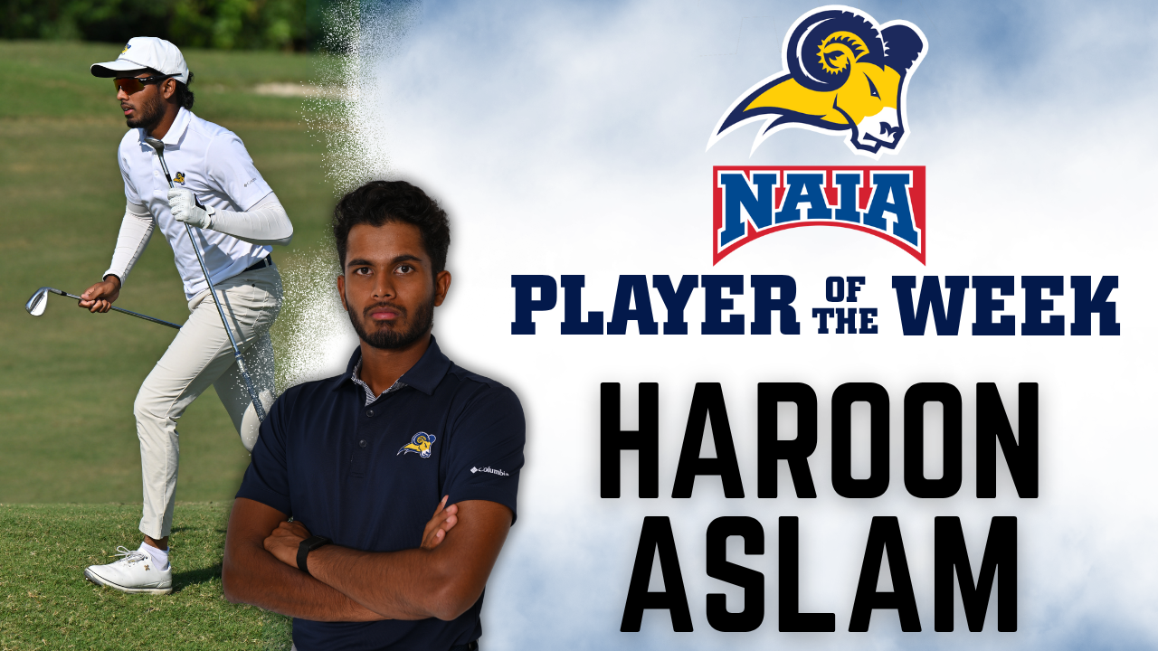 Aslam NAIA POTW