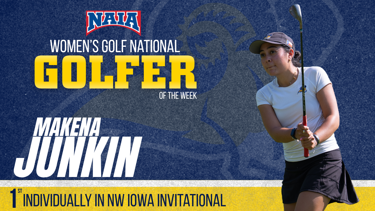Junkin NAIA POTW Graphic