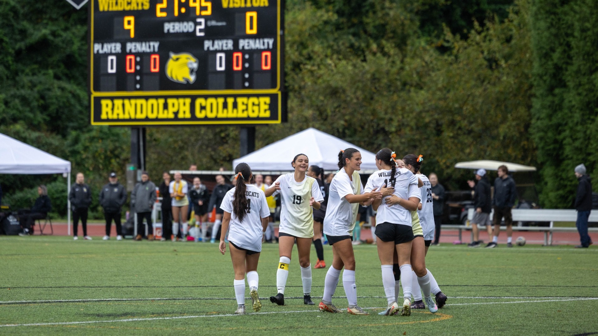 WSOC goal celebration